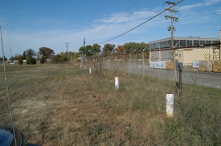 Bel Air Drive-In Theatre - Poles And Lane Markers